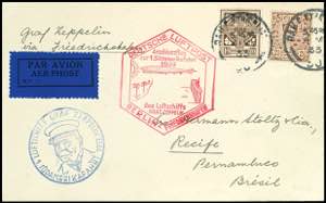 Zeppelinpost - Vertragsstaaten IRLAND: 1933, ... 