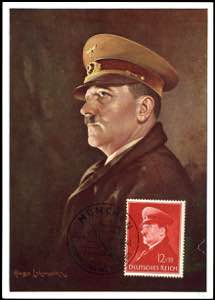 Porträtkarten Reichskanzler Adolf Hitler, ... 