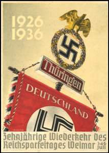 Reichsparteitage 1926 - 1936, Thüringen ... 