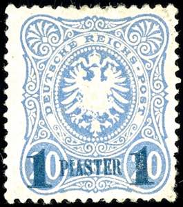Deutsche Post in der Türkei 1 Piaster auf ... 