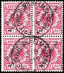 Deutsch-Neuguinea 10 Pfennig Krone/Adler, ... 
