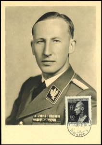 Böhmen & Mähren 60 H. Heydrich mit Stempel ... 