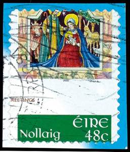 Irland 2005, 48 C. Weihnachten, markant ... 