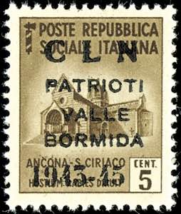 Italien Lokalausgaben 1945: Valle Bormida, ... 