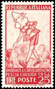 Italien 154, 25 Lire Carlo Lorenzini, ... 
