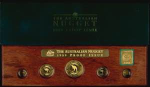 Australien Gold-Set 1989 bestehend aus 100, ... 
