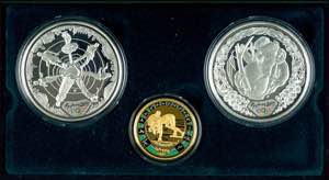 Australien Gold- und Silberset, 2000, zu den ... 