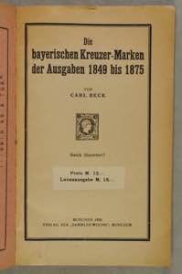 Literatur - Altdeutschland BAYERN: ... 