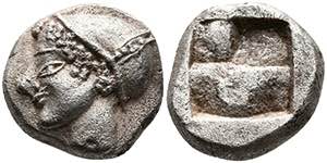 Ionien Phokaia, Trihemiobol (1,28g), ca. 500 ... 