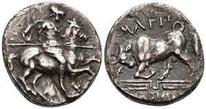 Ionien Magnesia, Diobol (1,49g), ca. 350-325 ... 