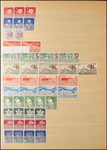 Schweiz 1945 - 1963, postfrischer, ... 