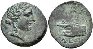 Karien Alabanda, Æ (4,39g), ca. 133-100 v. ... 