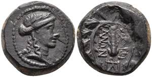 Lydien Sardes, Æ (3,29g), 2. Jh. v. Chr. ... 