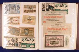 Sammlungen Papiergeld Deutschland, ... 