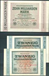 Collections of Paper Money German Reich, ... 