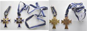 Third Reich Civil Decorations 3 x cross of ... 