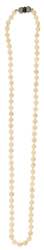 Necklaces Cultured pearl chain, single-row, ... 