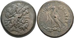 Egypt Æ (69, 75 g), Ptolemaios II. ... 