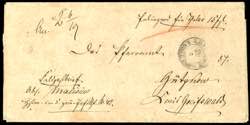 Prussia - Pre-stamp Mail 1866, army postal ... 