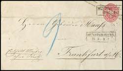 Prussia  Postal Stationary 1 Sgr. Coat of ... 