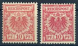 Deutsches Reich 10 Pfg. Krone/Adler ... 