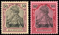 Deutsches Reich 2 bis 80 Pfg. Reichspost, je ... 