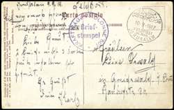 Turkey Military Mission Fieldpost card with ... 