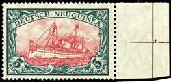 Deutsch-Neuguinea 5 Mark mit Wasserzeichen ... 