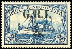 German New Guinea Occupation 2 s. GRI on 2 ... 