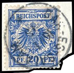 German-East Africa - Forerunner 20 penny ... 