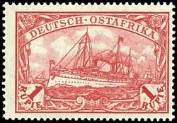 Deutsch-Ostafrika 1 Rupie Kaiseryacht, ... 