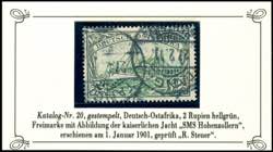 Deutsch-Ostafrika 2 Rupien Kaiseryacht, ... 