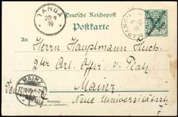 German-East Africa Postal Stationery Postal ... 