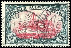 Deutsch-Südwest-Afrika 5 Mark Kaiseryacht, ... 