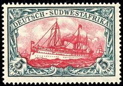 Deutsch-Südwest-Afrika 5 Mark Friedensdruck ... 