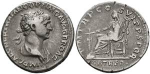 Coins Roman Imperial Period Trajanus, ... 