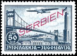 Serbia 0, 50 D. To 50 D. Airmail complete, ... 