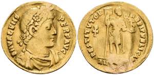 Münzen Römische Kaiserzeit Valens, ... 