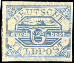 Field Post Stamps Submarine Hela, admission ... 