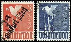 Hand Overprint Numeral Issue - District 16 1 ... 
