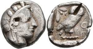 Attica Athen, tetradrachm (16, 93 g), ... 