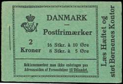 Stamp Booklet Denmark 1931, stamp booklet ... 