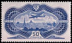 France 1936, 50 franc airmail Bill, mint ... 