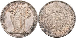 Old Austria Coins until 1918 Thaler, 1868, ... 