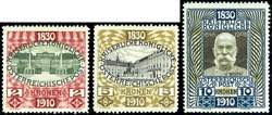 Austria 2, 5 and 10 coronas, Franz Joseph ... 