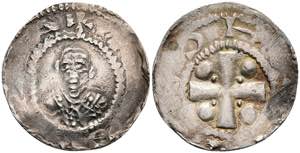 Münzen Pfennig (1,82g), Willigis, 975-1011. ... 