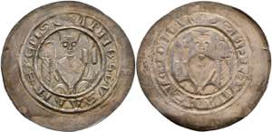 Münzen Brakteat (0,93g), Arnold von ... 