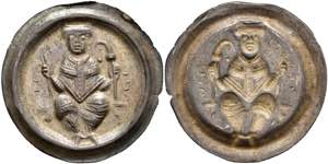 Coins Bracteate (0, 80 g), Christian from ... 