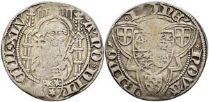 Coins White Pfennig, 1445, Dietrich I. From ... 