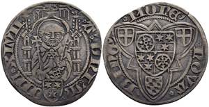 Coins White Pfennig, 1447, Dietrich I. From ... 